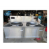 Bếp từ công nghiệp đôi 20kw, chảo lõm, xào trực tiếp, phi 800