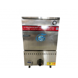 Tủ cơm công nghiệp25- 80kg (dùng gas )